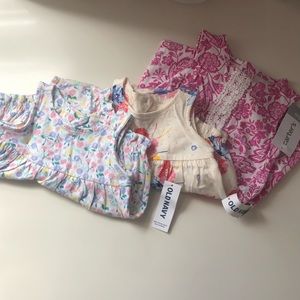 NWT- Bundle 3 Rompers (size 0-3 & 3 months)